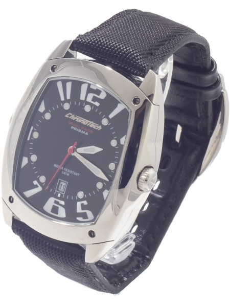 Chronotech CT7696M-03 men's watch, real leather strap