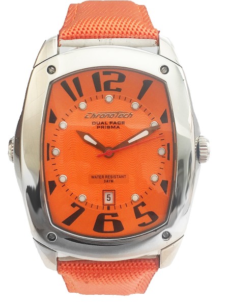 Chronotech CT7696M-04 дамски часовник, real leather каишка