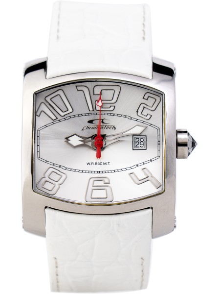 Chronotech CT7701M-09 Relógio para mulher, pulseira de cuero real