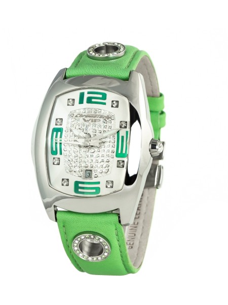 Chronotech CT7818M-02S Relógio para mulher, pulseira de cuero real