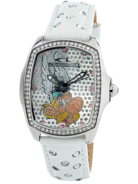 Chronotech CT7896LS-88 dámske hodinky, remienok real leather