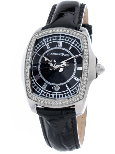 Chronotech CT7896LS-92 γυναικείο ρολόι, με λουράκι real leather