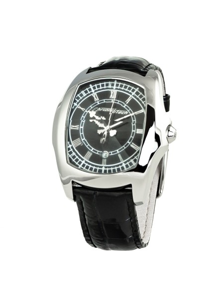 Chronotech CT7896M-92 men's watch, real leather strap
