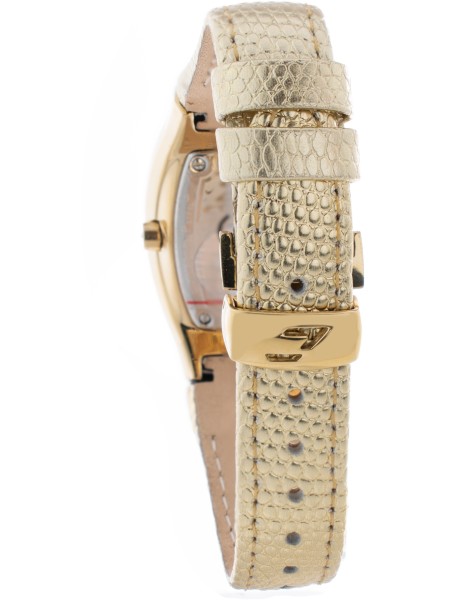 Chronotech CT7932L-06 Relógio para mulher, pulseira de cuero real