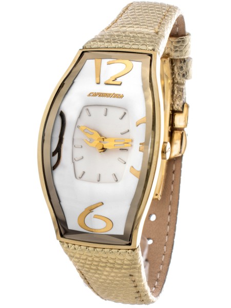 Chronotech CT7932L-06 Relógio para mulher, pulseira de cuero real