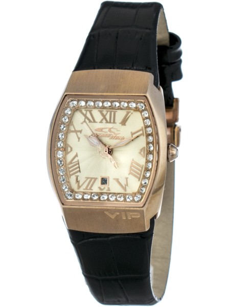 Chronotech CT7941LS-05 Relógio para mulher, pulseira de cuero real