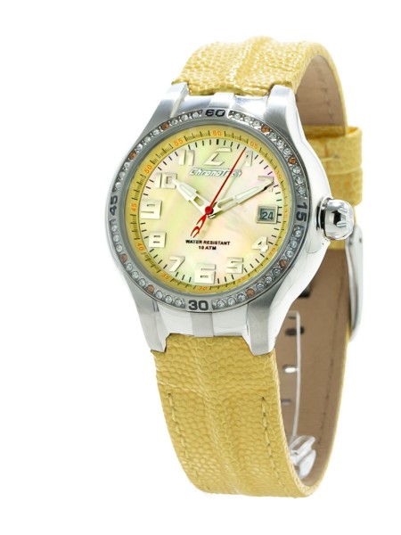 Chronotech CT7980L-05S dámske hodinky, remienok real leather