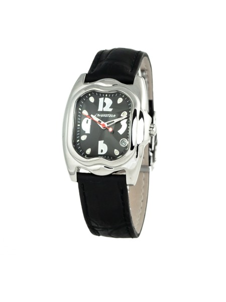 Chronotech CT7274L-05N ladies' watch, real leather strap