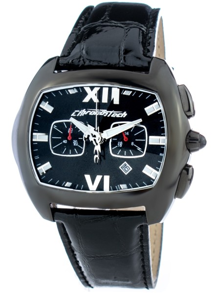 Chronotech CT2185J-39 men's watch, real leather strap