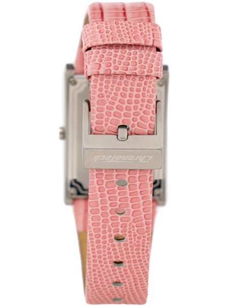 Chronotech CT7880L-07 ladies' watch, real leather strap