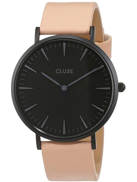 Cluse CL30027 ladies' watch, real leather strap