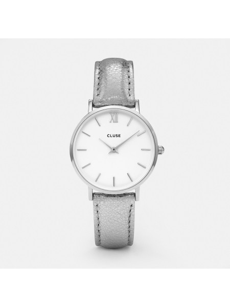 Cluse CL30039 ladies' watch, real leather strap