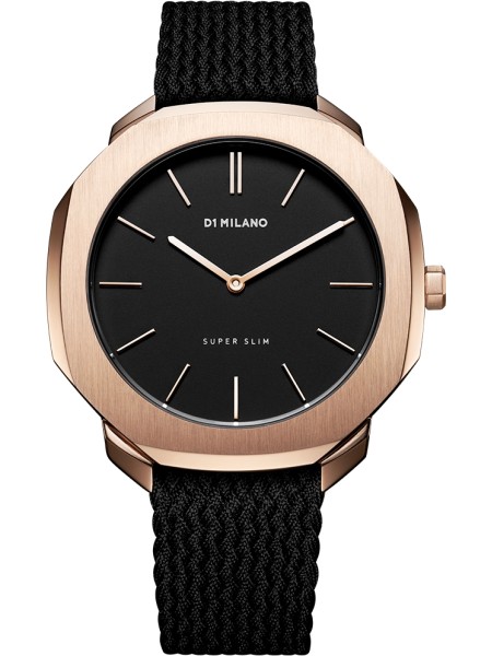 D1 Milano SSPL02 Γυναικείο ρολόι, real leather λουρί