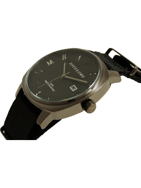 Devota & Lomba DL008MSPBK-01 herrklocka, nylon armband