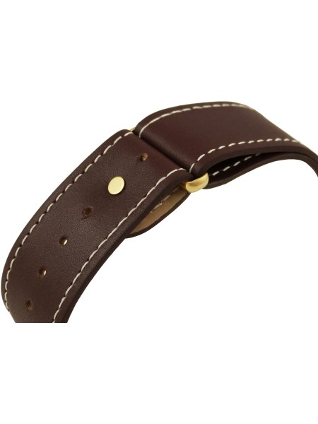 Devota & Lomba DL009MMF-02BR Herrenuhr, real leather Armband