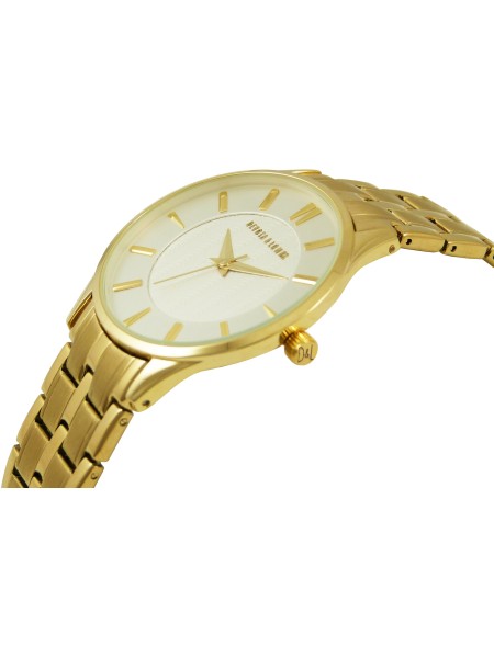Devota & Lomba DL012W-02WHIT γυναικείο ρολόι, με λουράκι stainless steel