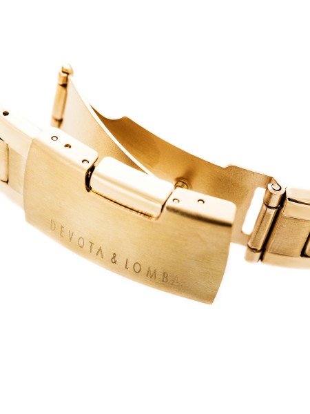 Devota & Lomba DL001W-02BROW γυναικείο ρολόι, με λουράκι stainless steel