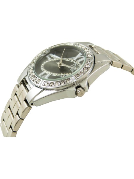 Devota & Lomba DL011W-01BLAC moterų laikrodis, stainless steel dirželis