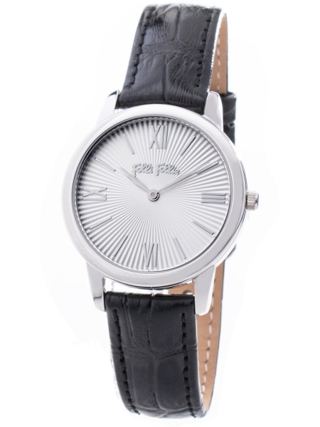 Folli Follie WF15T032SPW Γυναικείο ρολόι, real leather λουρί
