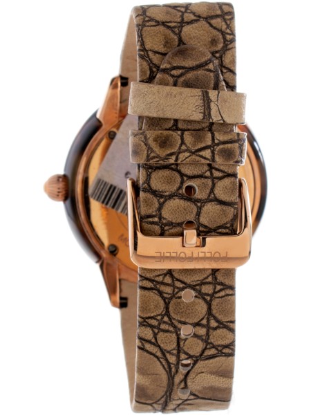 Folli Follie WF8R034SSI ladies' watch, real leather strap