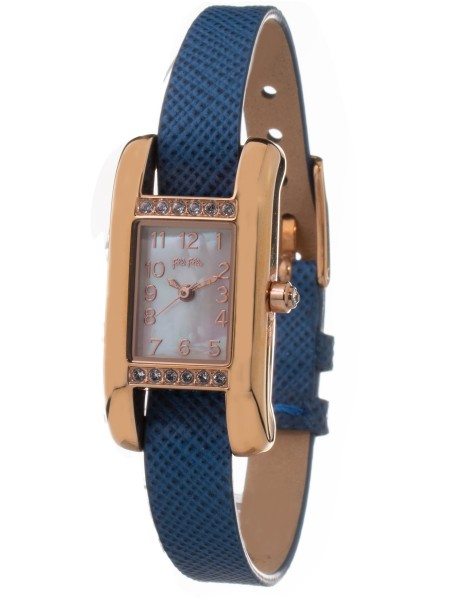 Folli Follie WF13B064SPWA Γυναικείο ρολόι, real leather λουρί