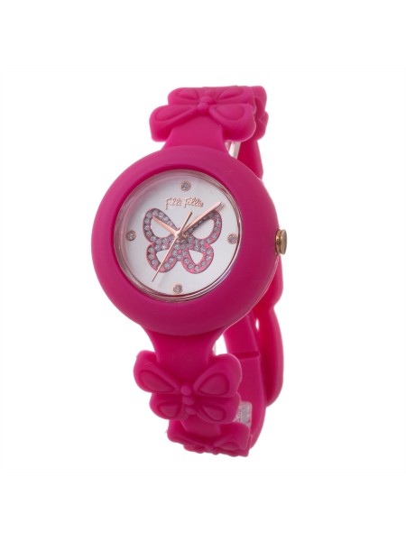 Folli Follie WF14P036ZSZ Relógio para mulher, pulseira de silicona