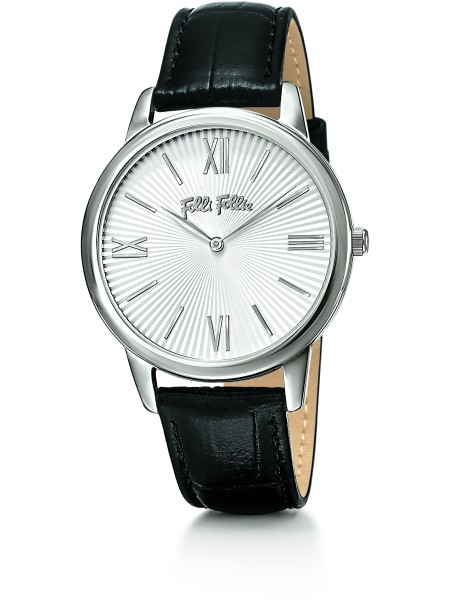 Folli Follie WF15T033SP Relógio para mulher, pulseira de cuero real