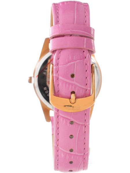 Folli Follie WF16R016SSRO Relógio para mulher, pulseira de cuero real