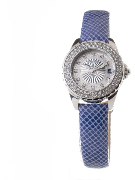 Folli Follie WF1A006STSDF Relógio para mulher, pulseira de cuero real