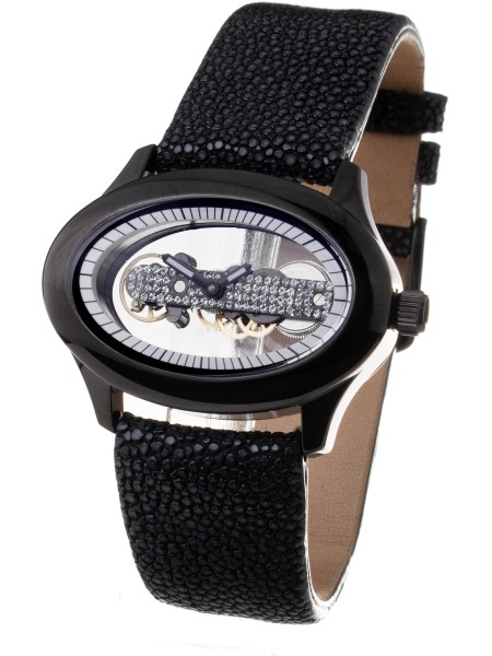 Folli Follie WF1Y016SSK γυναικείο ρολόι, με λουράκι real leather