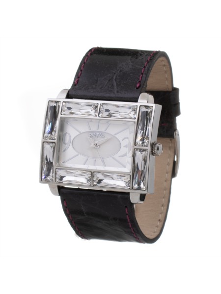 Folli Follie WF7A006SPS Relógio para mulher, pulseira de cuero real