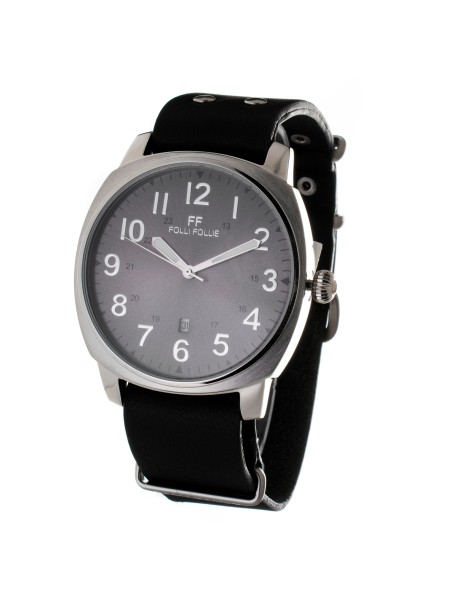 Folli Follie WT14T0015DSDF γυναικείο ρολόι, με λουράκι real leather