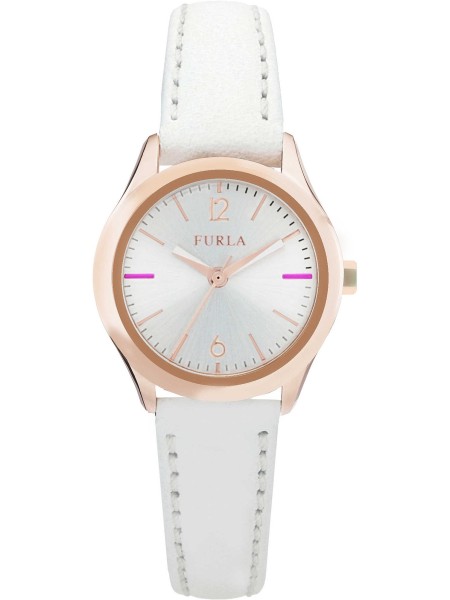 Furla R4251101505 ladies' watch, real leather strap