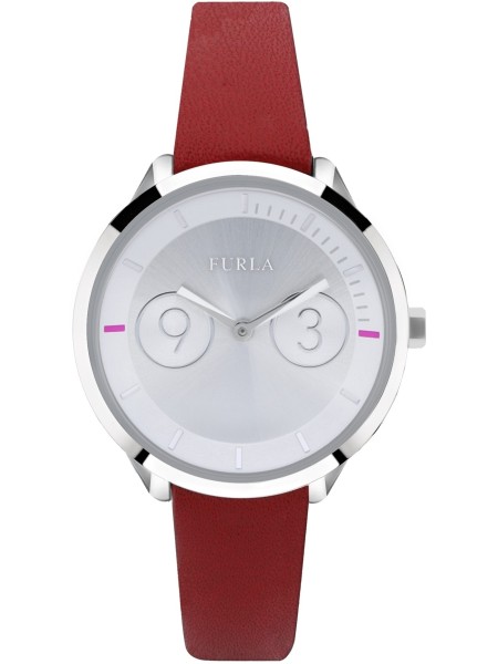 Furla R4251102507 Γυναικείο ρολόι, real leather λουρί