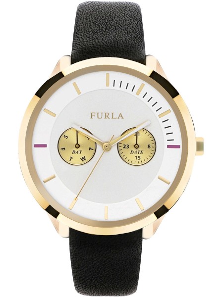 Furla R4251102517 Γυναικείο ρολόι, real leather λουρί