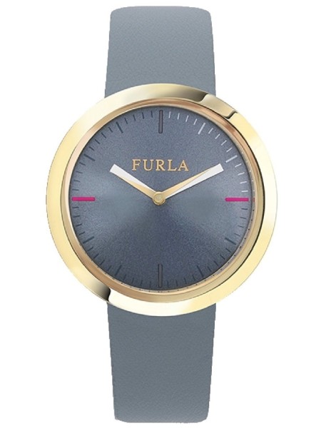 Furla R4251103501 Γυναικείο ρολόι, real leather λουρί
