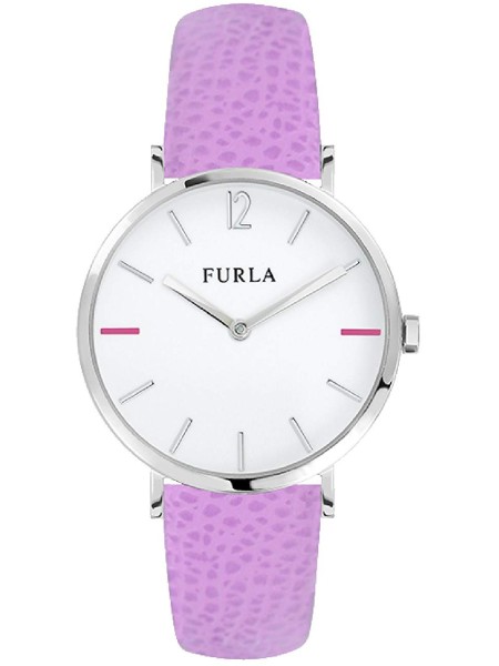 Furla R4251108512 ladies' watch, real leather strap