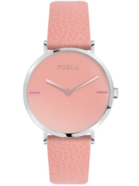 Furla R4251108526 ladies' watch, real leather strap