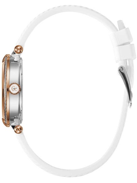 Gc Y18004L1 γυναικείο ρολόι, με λουράκι silicone