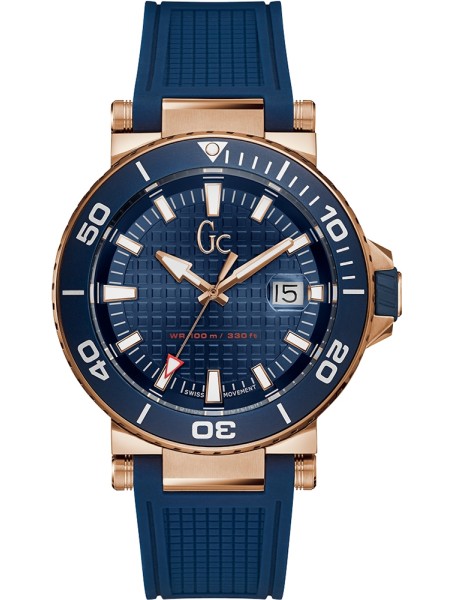 Gc Y36004G7 men's watch, silicone strap