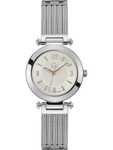 Gc Y59004L1MF γυναικείο ρολόι, με λουράκι stainless steel
