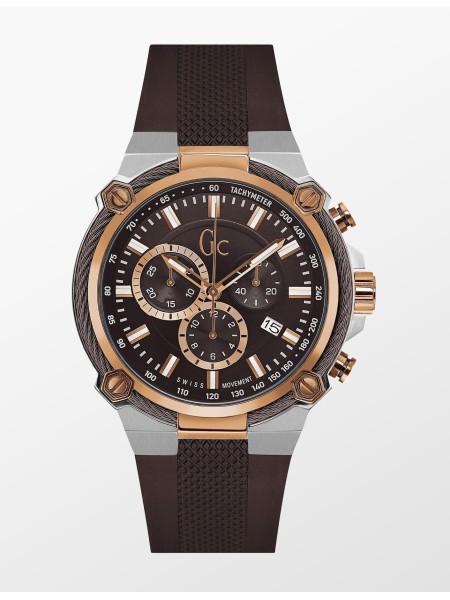 Gc Y24004G4 men's watch, silicone strap