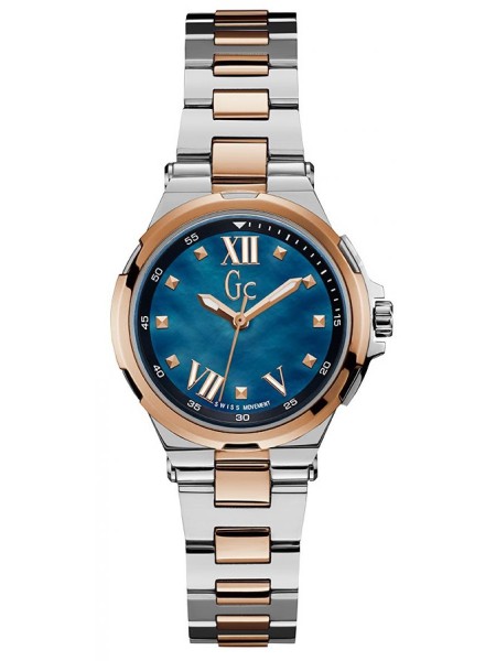 Gc Y33001L7 Relógio para mulher, pulseira de acero inoxidable