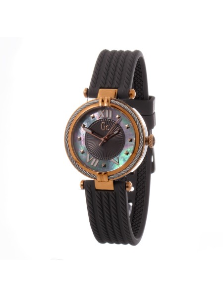 Gc Y18006L5 Γυναικείο ρολόι, silicone λουρί