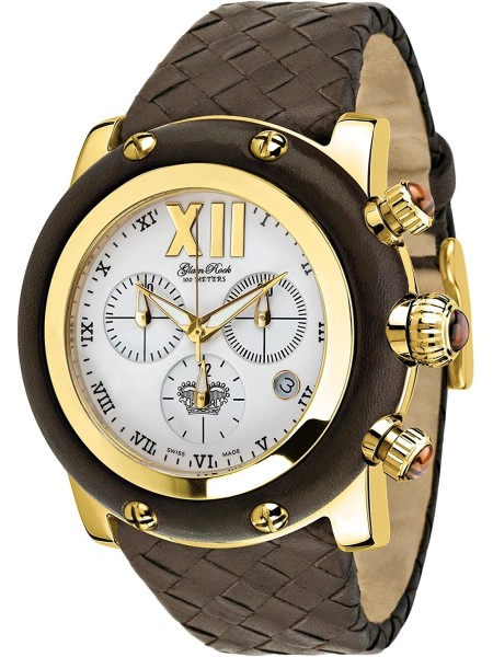 Glam Rock GR10170 dámske hodinky, remienok real leather