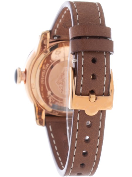Glam Rock GR31007D moterų laikrodis, real leather dirželis