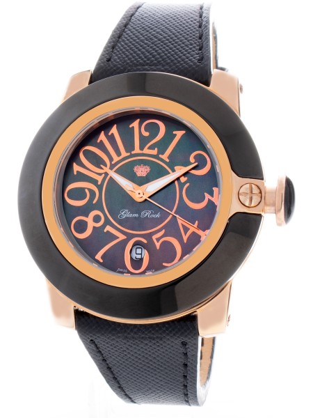 Glam Rock GR32000 dámské hodinky, pásek real leather