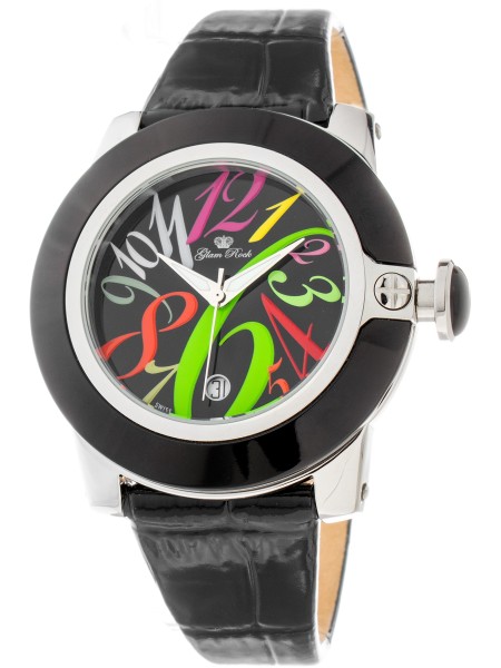 Glam Rock GR32018-BB ladies' watch, real leather strap