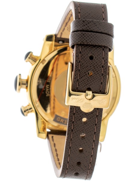 Glam Rock GR32101N men's watch, real leather strap
