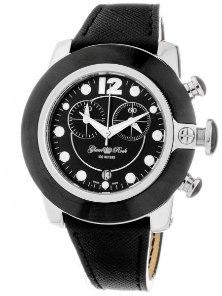Glam Rock GR32118 Relógio para mulher, pulseira de cuero real